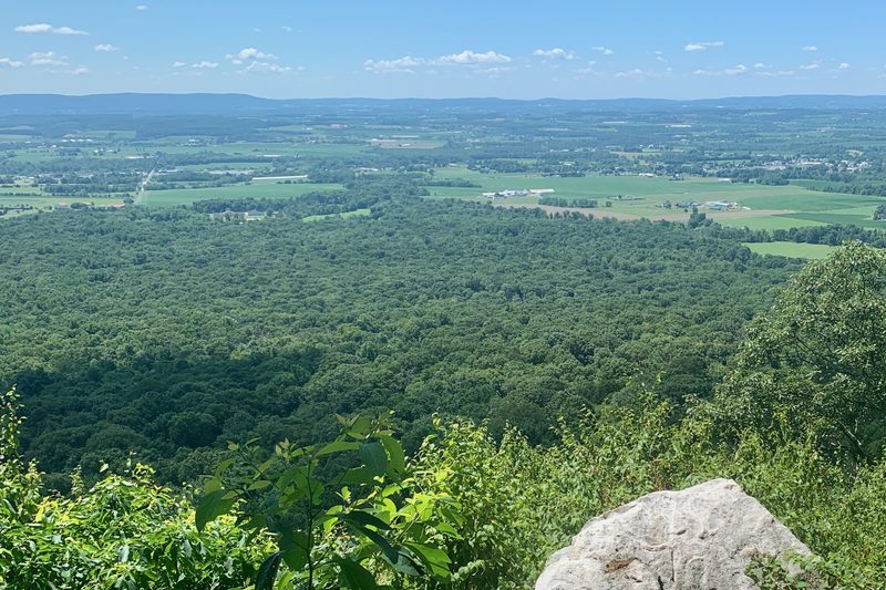 Shikellamy Summit overlooking Berks County, Pennsylvania